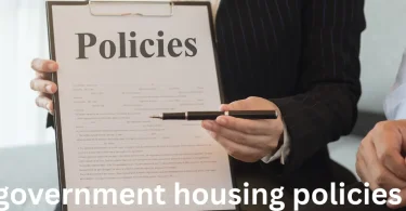 government housing policies