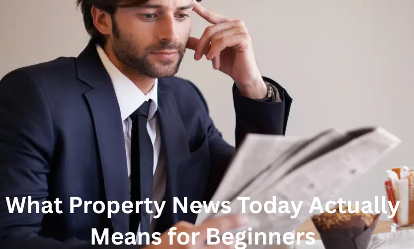 what property news today actually means for beginners
